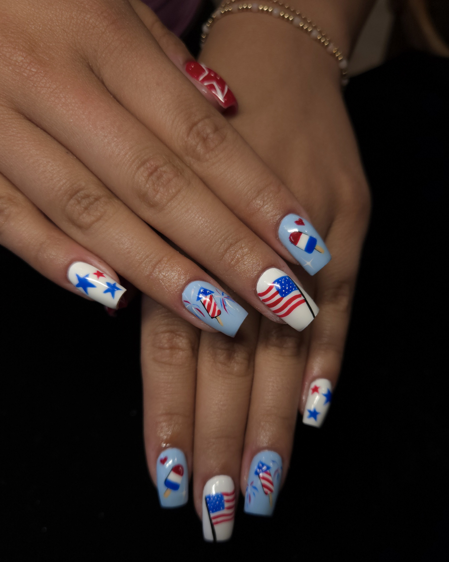 Pedicure and nail polish at Concept Nails & Spa, Albuquerque NM