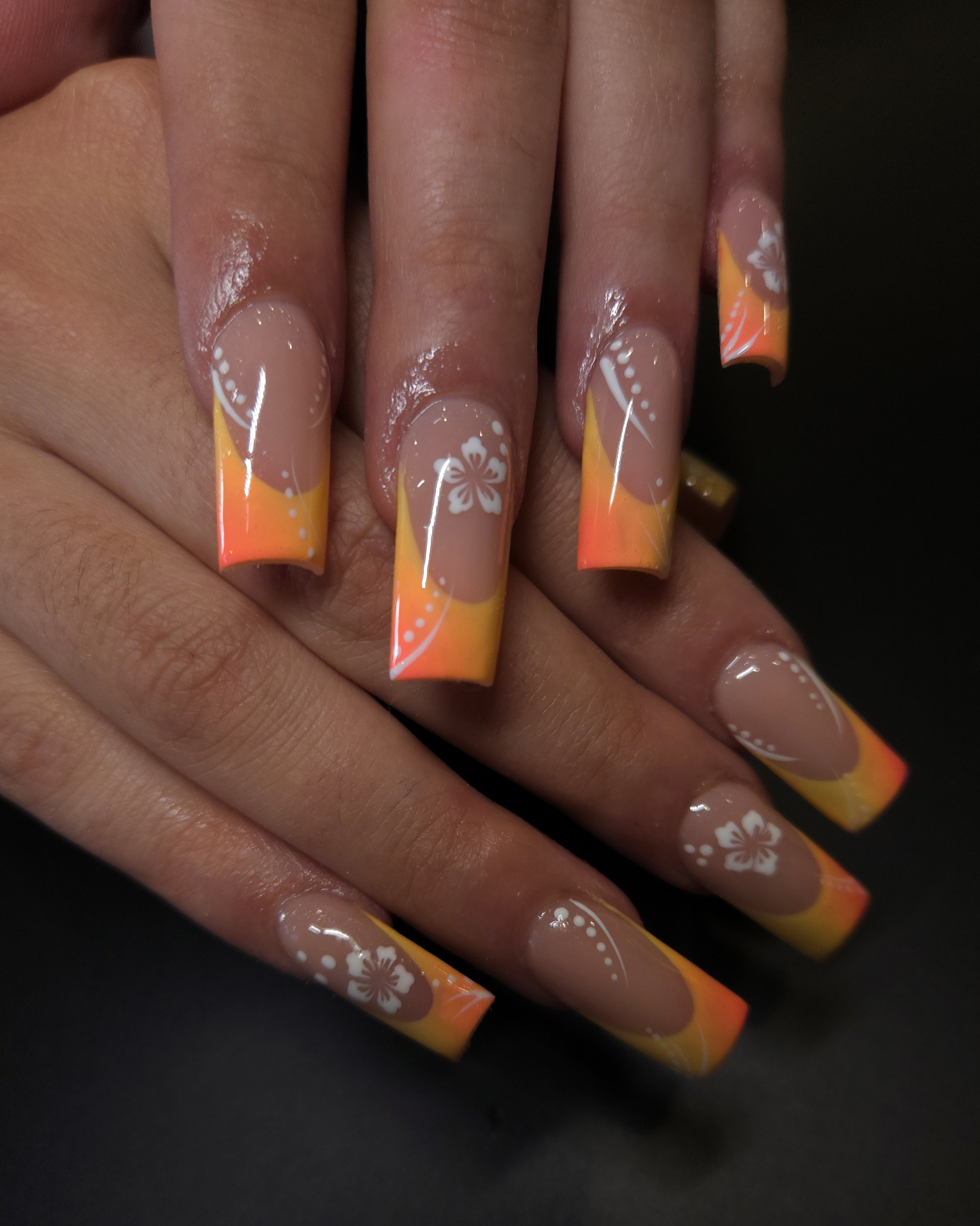 Salon nail design work at Concept Nails & Spa, Albuquerque NM
