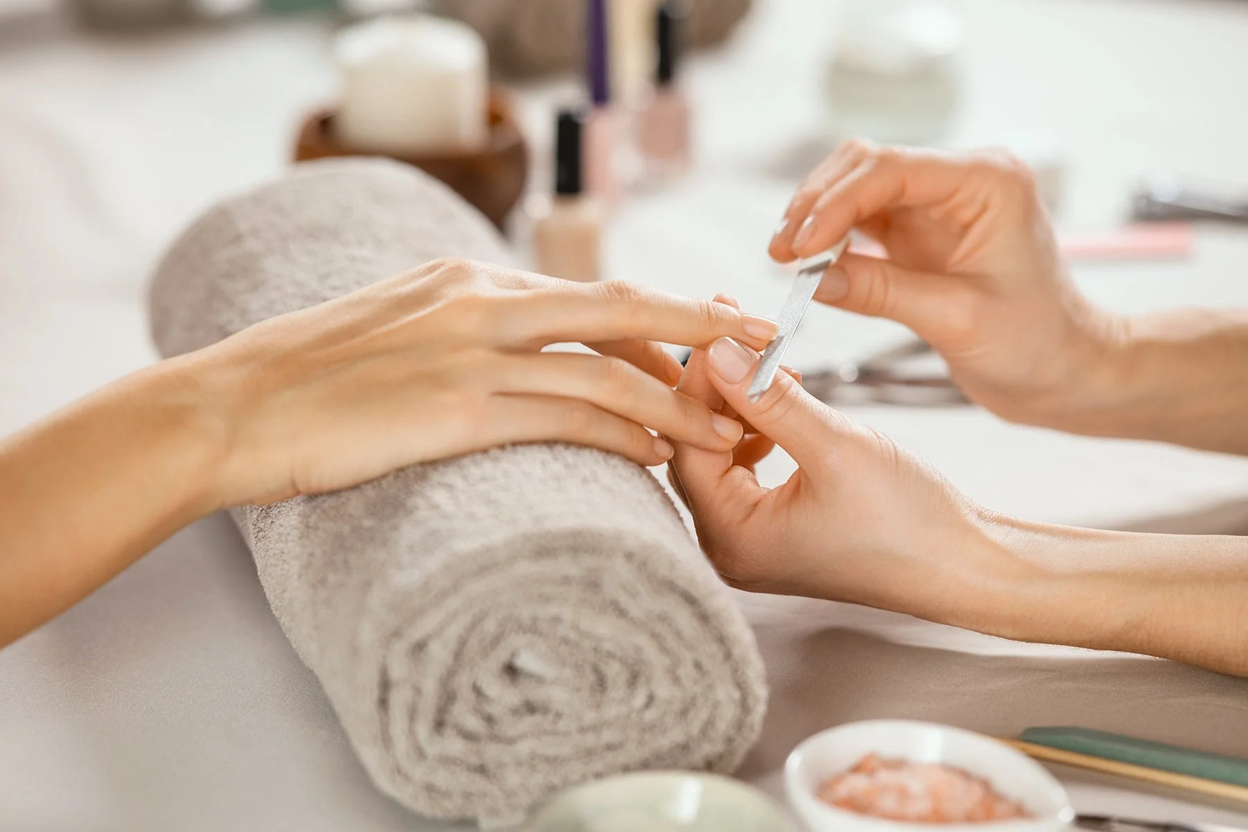 Gel manicure at Concept Nails & Spa Albuquerque